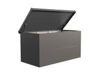 Telluria Metall-Gartenbox Nevio 160, Granitgrau/Anthrazit