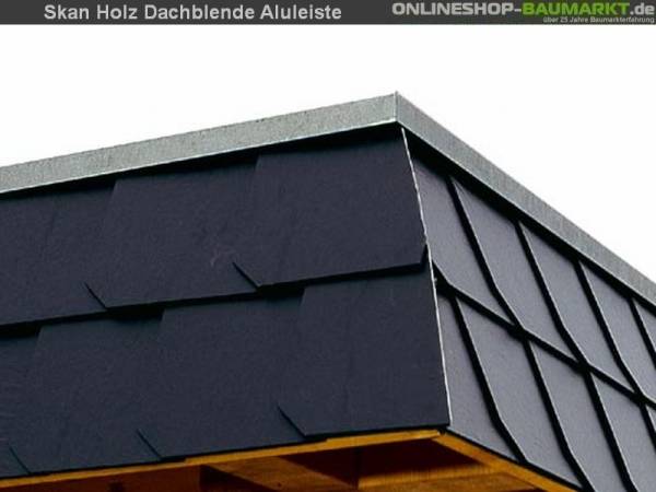 Skan Holz Carport Spreewald 345 x 741 cm mit schwarzer Blende