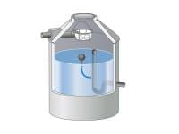 Mall Retentionszisterne Reto Family 4700 Liter, begehbar, mit Gartenfilter