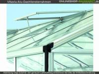 Vitavia Alu-Dachfenster für Zeus ohne Verglasung blank-eloxiert