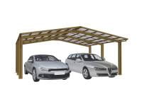 Ximax Aluminium Carport Linea Typ 110 M - Ausführung Bronze