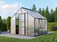 Vitavia Gewächshaus Meridian 1, 6700 HKP 4 mm, schwarz