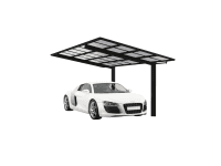 Ximax Aluminium Carport Linea Typ 60 Sonderlänge Schwarz