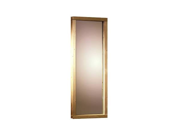 Karibu Fenster für 68 mm Sauna bronziert Iso-Glas