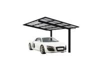 Ximax Aluminium Carport Linea Typ 60 Sonderlänge + Sonderbreite XS Schwarz