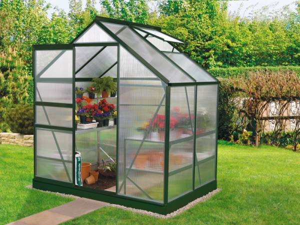 Vitavia Gewächshaus Venus 2500 HKP 6 mm Smaragd Vitavia Gewächshaus Venus 2500 HKP 6 mm Smaragd