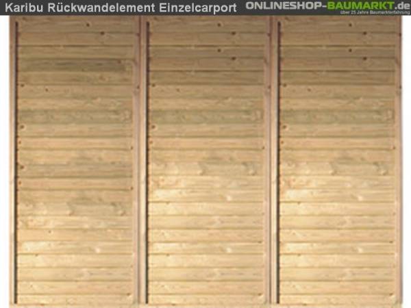 Karibu Rückwand für Einzelcarport kdi Karibu Rückwand für Einzelcarport kdi
