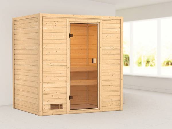 Karibu Woodfeeling Sauna Selena 38 mm Karibu Woodfeeling Sauna Selena 38 mm