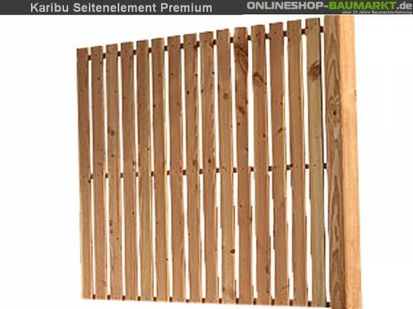 Karibu Seitenwand für Überdachung Premium Größe 2 Karibu Seitenwand für Überdachung Premium Größe 2