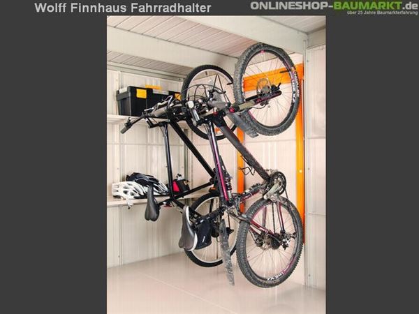 Wolff Finnhaus Fahrradhalter Erweiterung für Metall-Gerätehaus Wolff Finnhaus Fahrradhalter Erweiterung für Metall-Gerätehaus