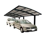 Ximax Aluminium Carport Portoforte Typ 60 Tandem Schwarz