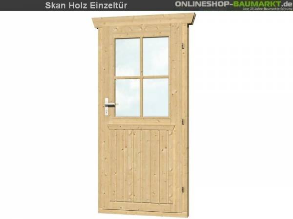Skan Holz Einzeltür halbverglast 45 mm Skan Holz Einzeltür halbverglast 45 mm