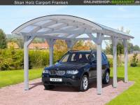 Skan Holz Carport Franken 376 x 755 cm Leimholz